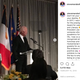 According to the Executive Director of the UN Association of New York, Steve Maraboli was not on the guest list for this function.